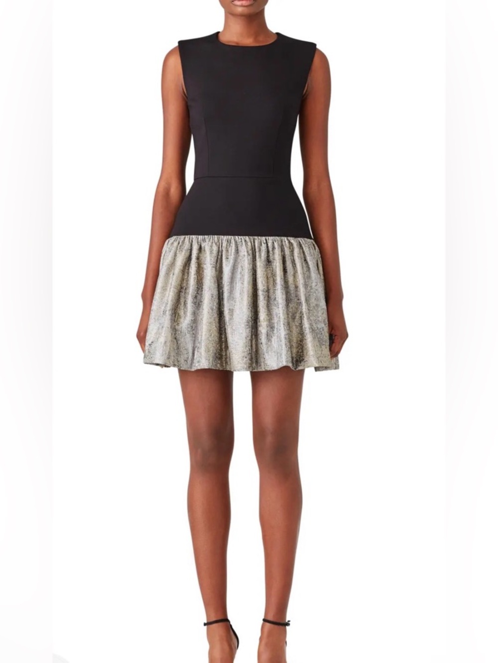 Slate & Willow Silver And Black Spark Dress Size 4